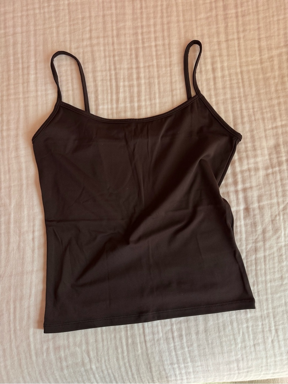 Cotton On Dark Oak Spaghetti Strap Tank Top